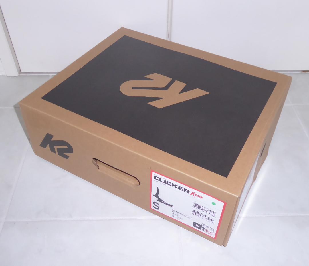 未使用品！K2 CLICKER ステップイン ブーツ/ビンディング 2点セット