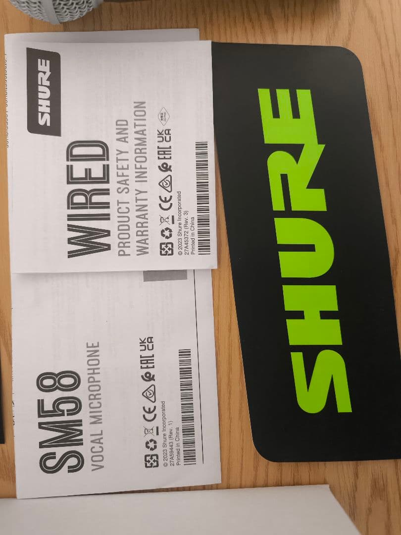 Shure SM58 ダイナミックマイク