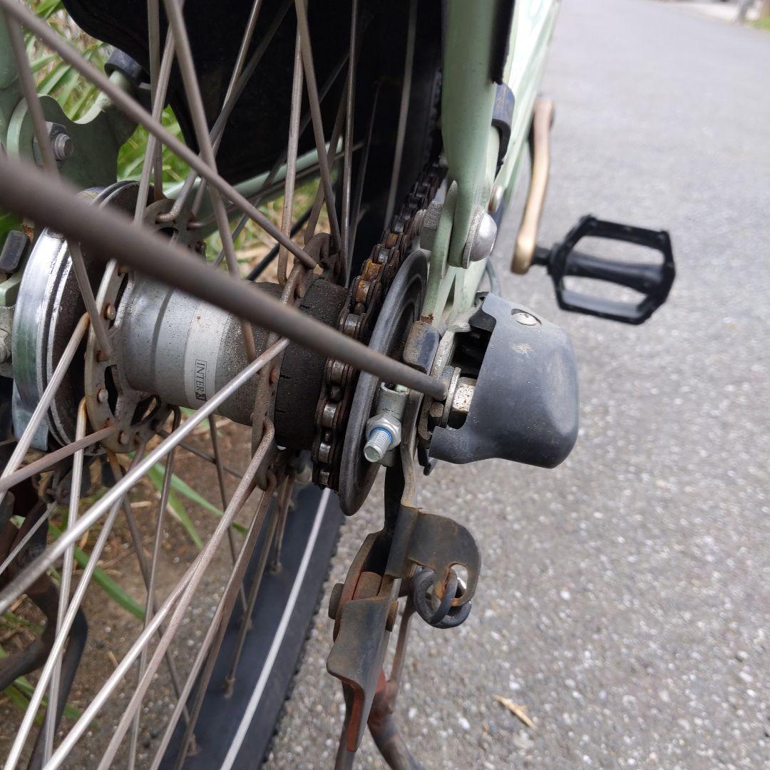 [789]送料無料 ブリヂストン Bikke 電動自転車 バッテリー・充電器なし