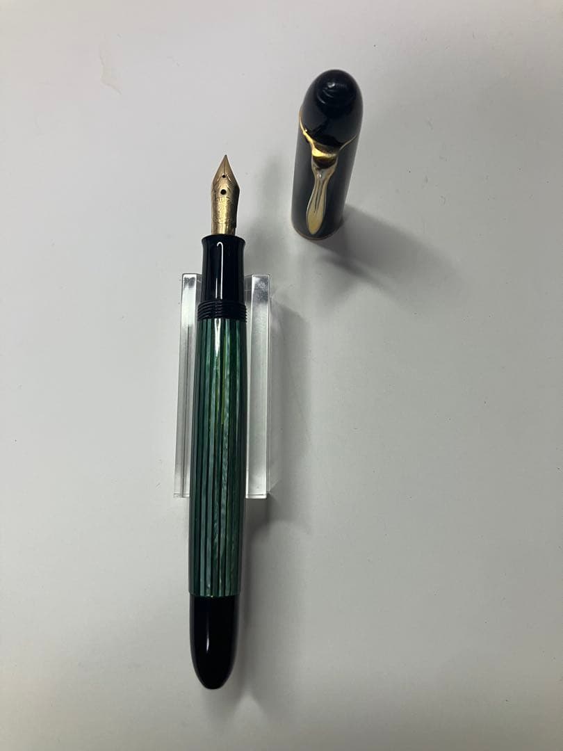 Pelikan　ペリカン　140　万年筆　DEF　緑縞