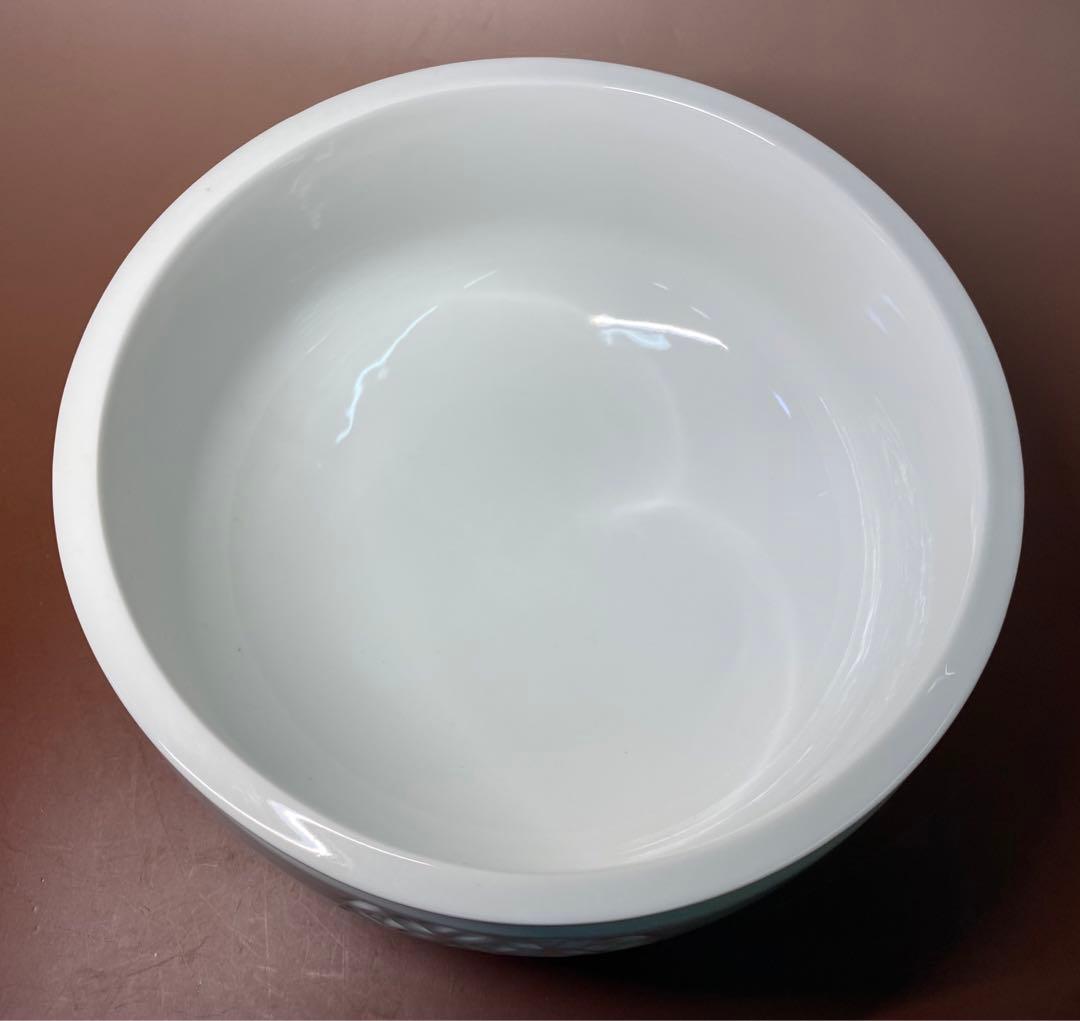 【茶道具】加藤藤城造　白磁七宝透平水指（共箱）