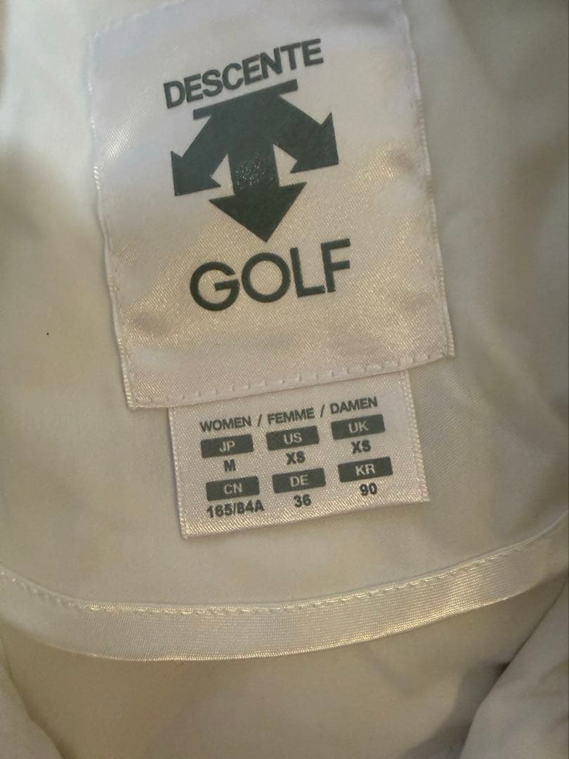 DESCENTE GOLF フルジップ中わたジャケット