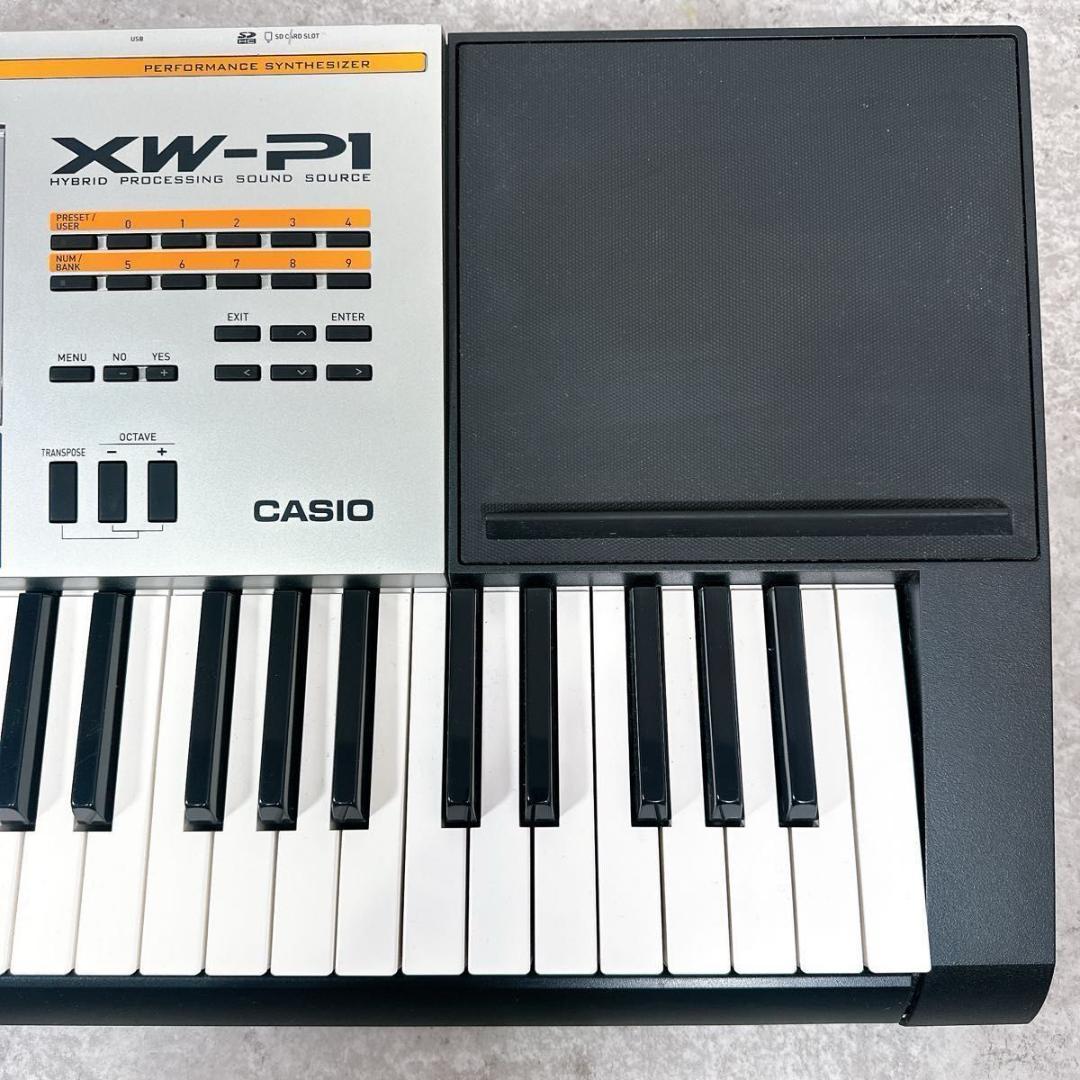 希少　CASIO XW-P1 シンセサイザー 61鍵盤　軽量　ソフトケース　廃盤