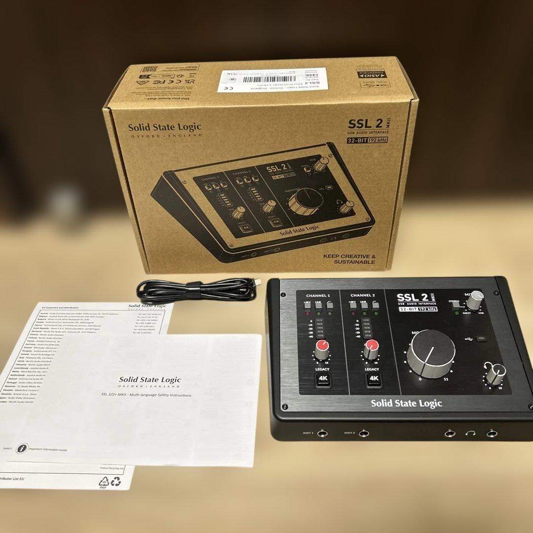 SolidStateLogic SSL 2 MKII 美品