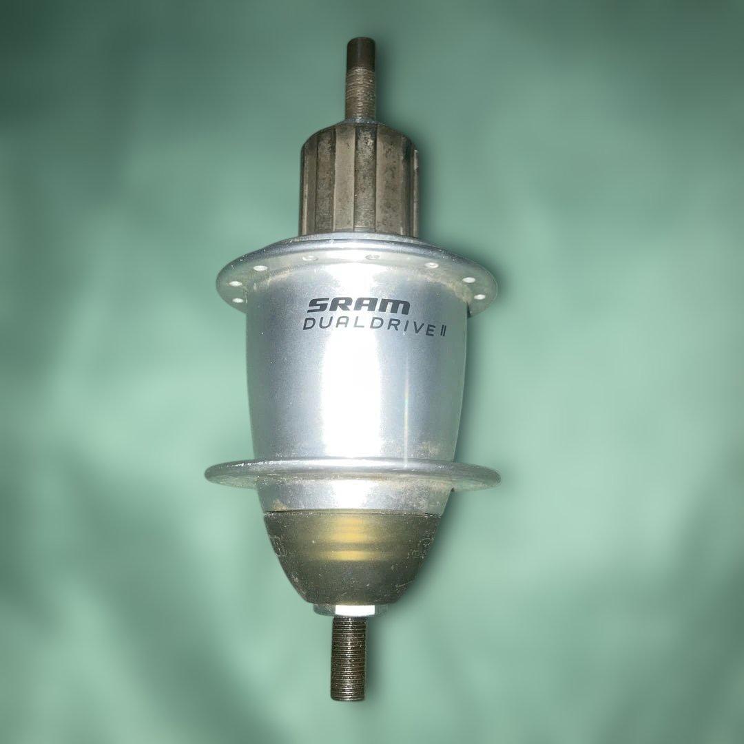 ハブ　SRAMデュアルドライブ2 DUAL DRIVE Ⅱ 135OLD 28H