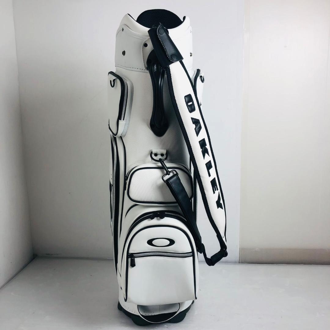 OAKLEY オークリー SKULL ホワイト キャディバッグ ゴルフバッグ