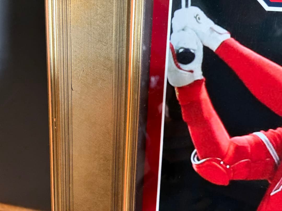 2018年MLBデビュー　大谷翔平　額縁付き直筆サインボール