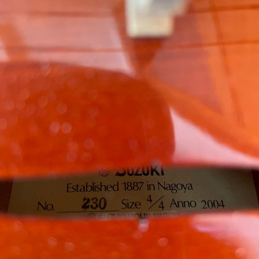 弦楽器 SUZUKI VIOLIN 4/4 No.230