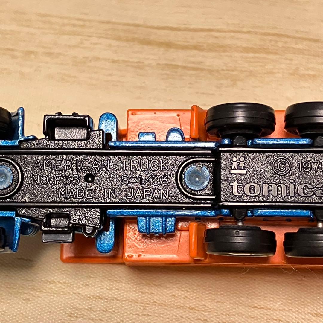トミカ アメリカンダンプトラック 4台セット 1/98