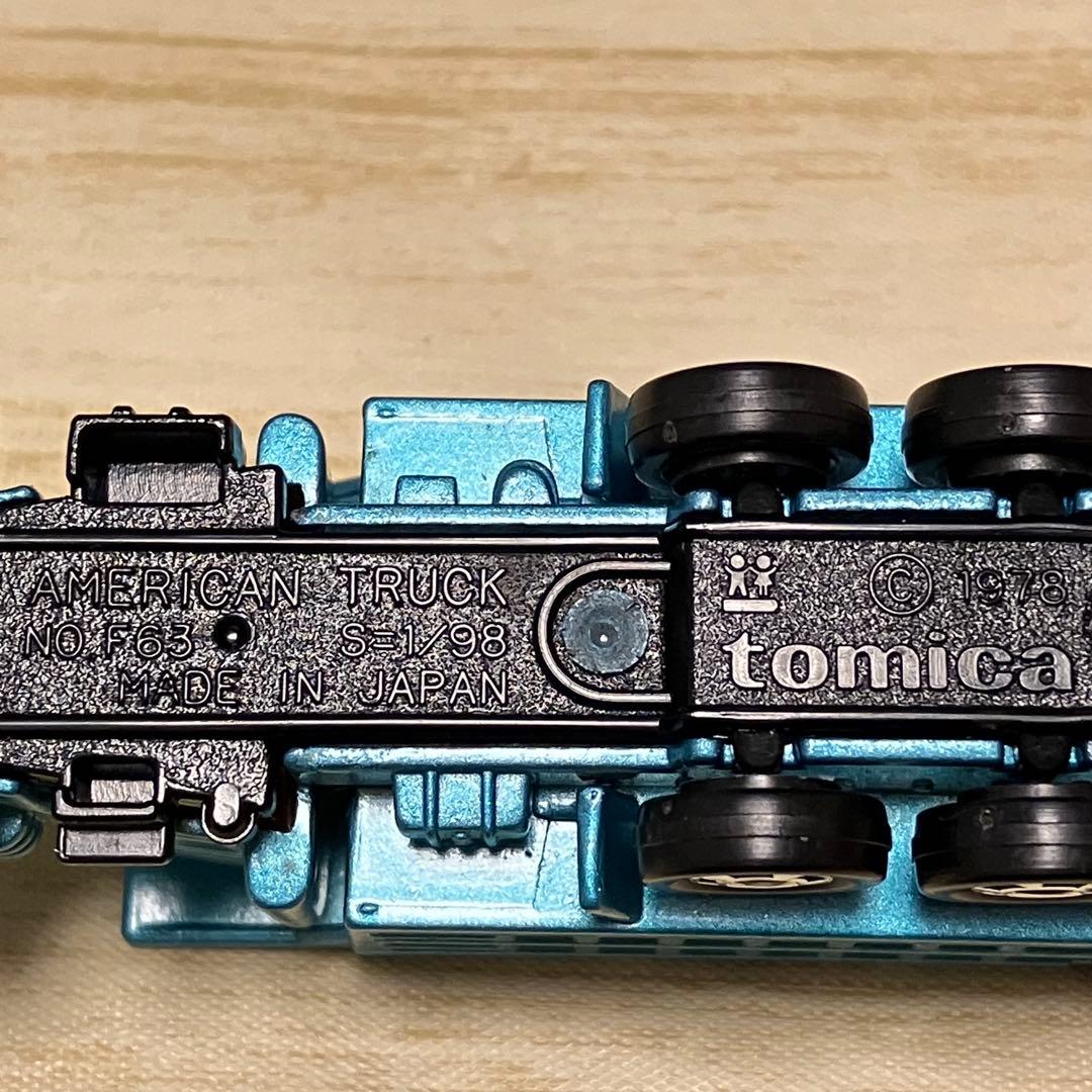 トミカ アメリカンダンプトラック 4台セット 1/98