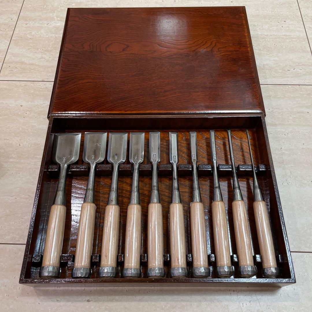 国慶　組鑿 総磨 10本組