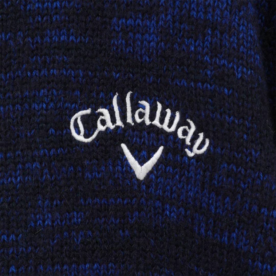 【ペコ】Callaway メランジグラデーションフルジップニット
