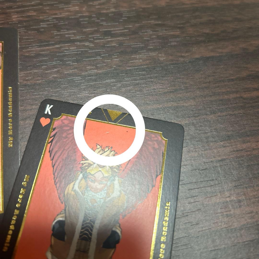 ヒロアカ ホークス 37枚 まとめ売り 箔押し トランプ SCFカード