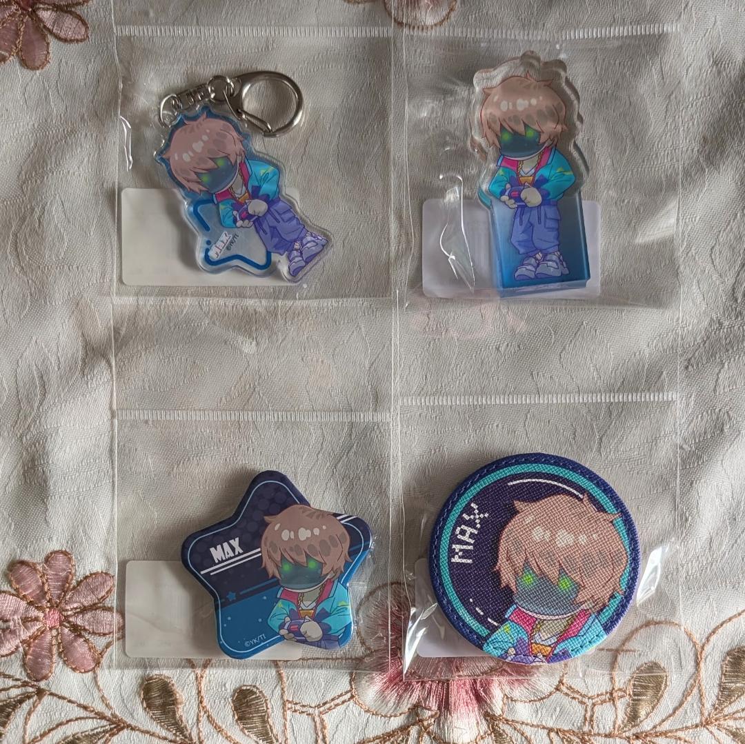 ミルキーサブウェイ カート＆マックス アクブロ 缶バッジ アクキー フォトカード