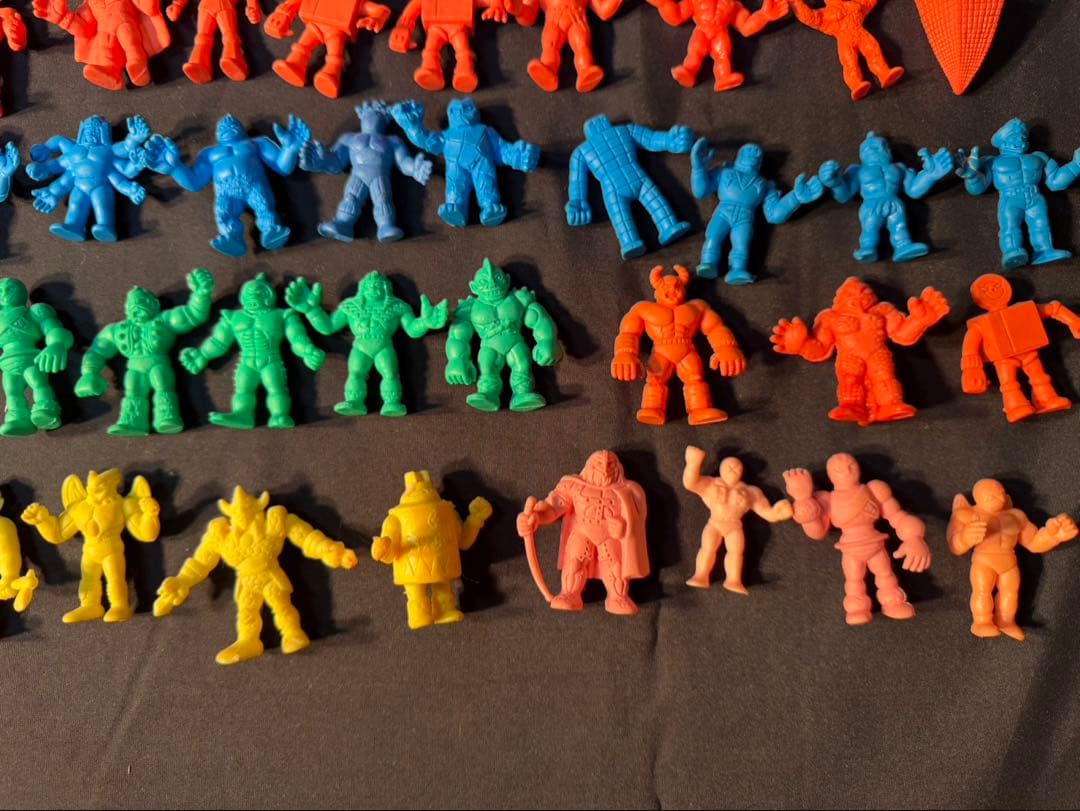 キン肉マン　キン消し　消しゴム　100体　当時物　まとめ売り　フィギュア