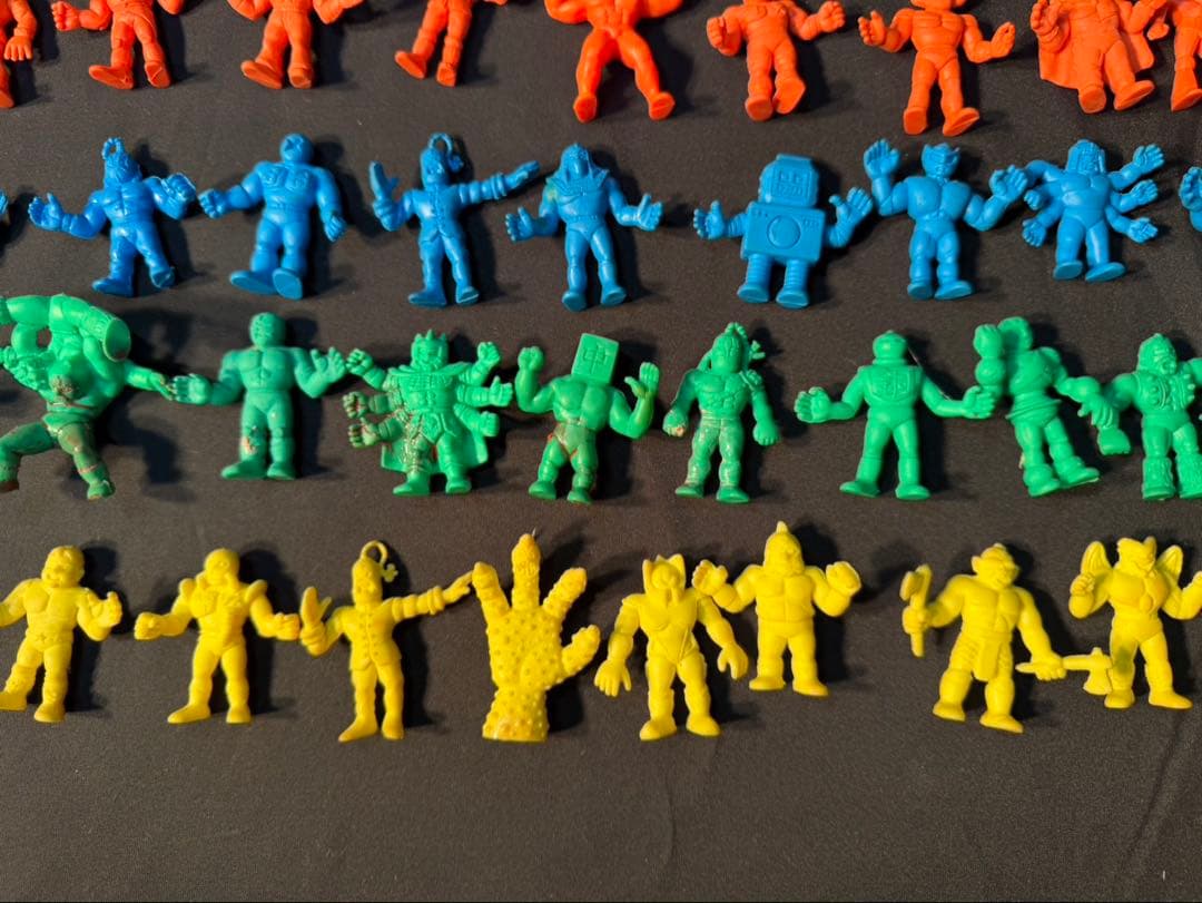 キン肉マン　キン消し　消しゴム　100体　当時物　まとめ売り　フィギュア
