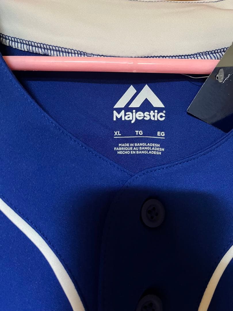 ドジャース MLB メジャーリーグ ベースボールシャツ ゲームシャツ