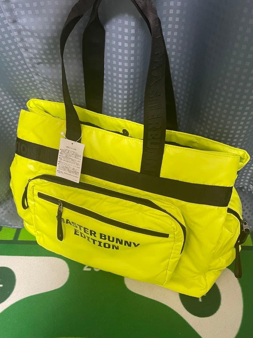 MASTER BUNNY EDITION 蛍光イエロー バッグ