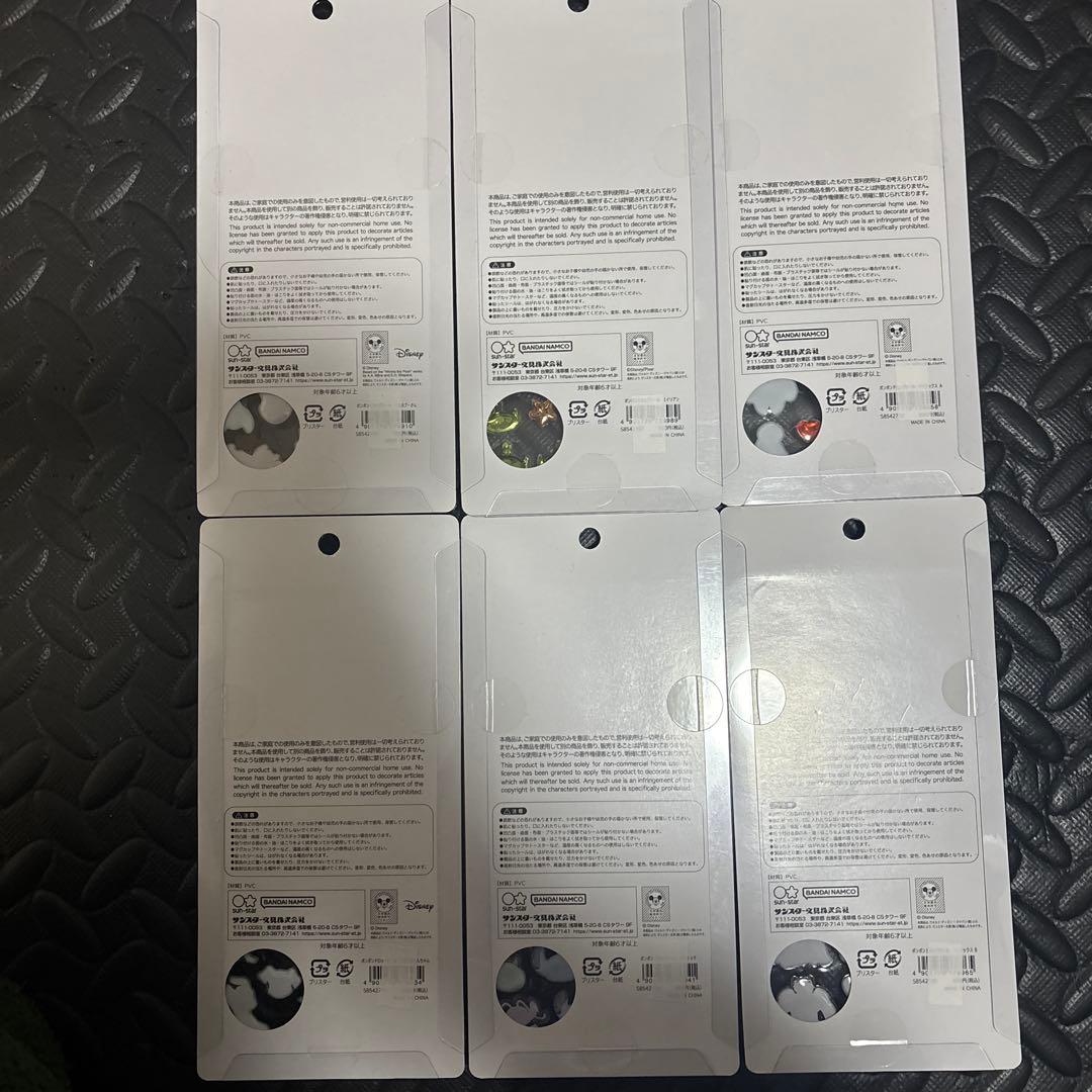 【正規品】ディズニーボンボンシール6枚セット