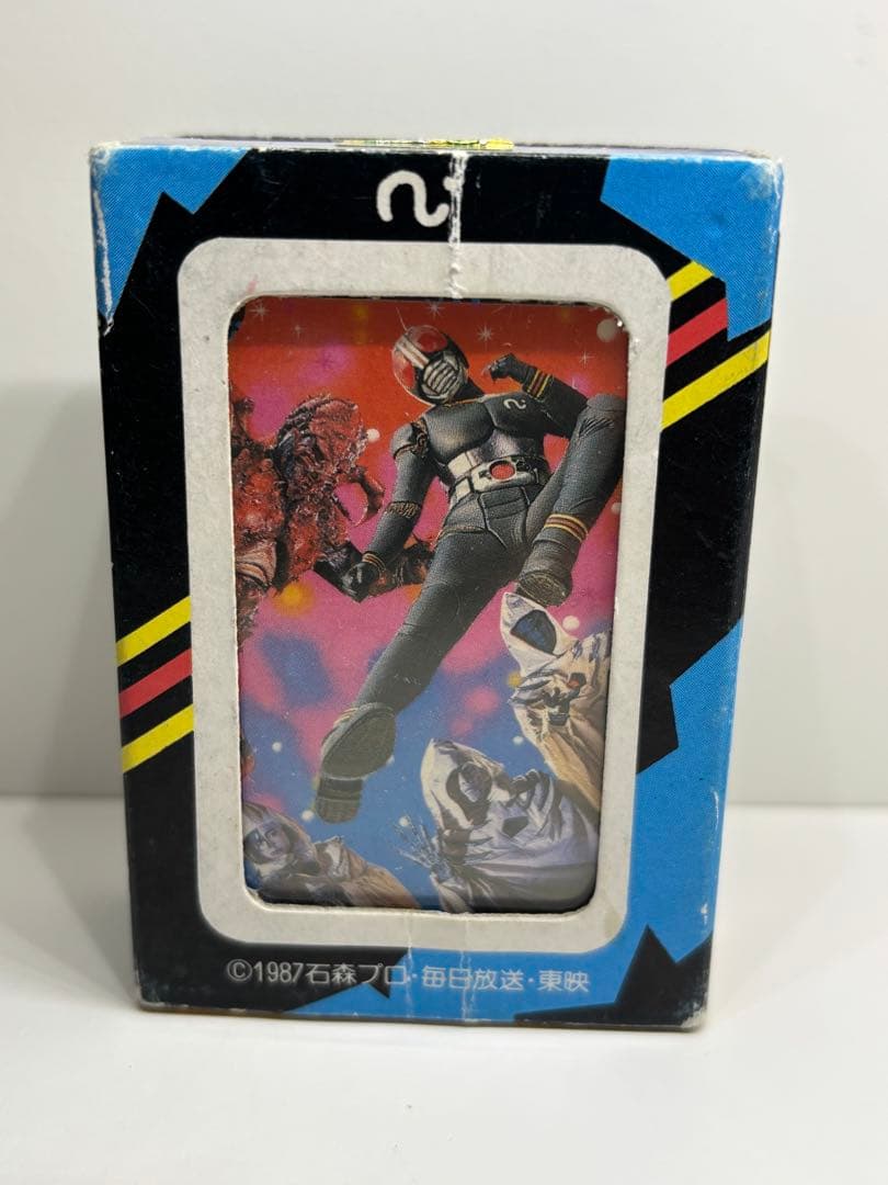 【超貴重】レトロ　仮面ライダーブラック　トランプ 小学館1987