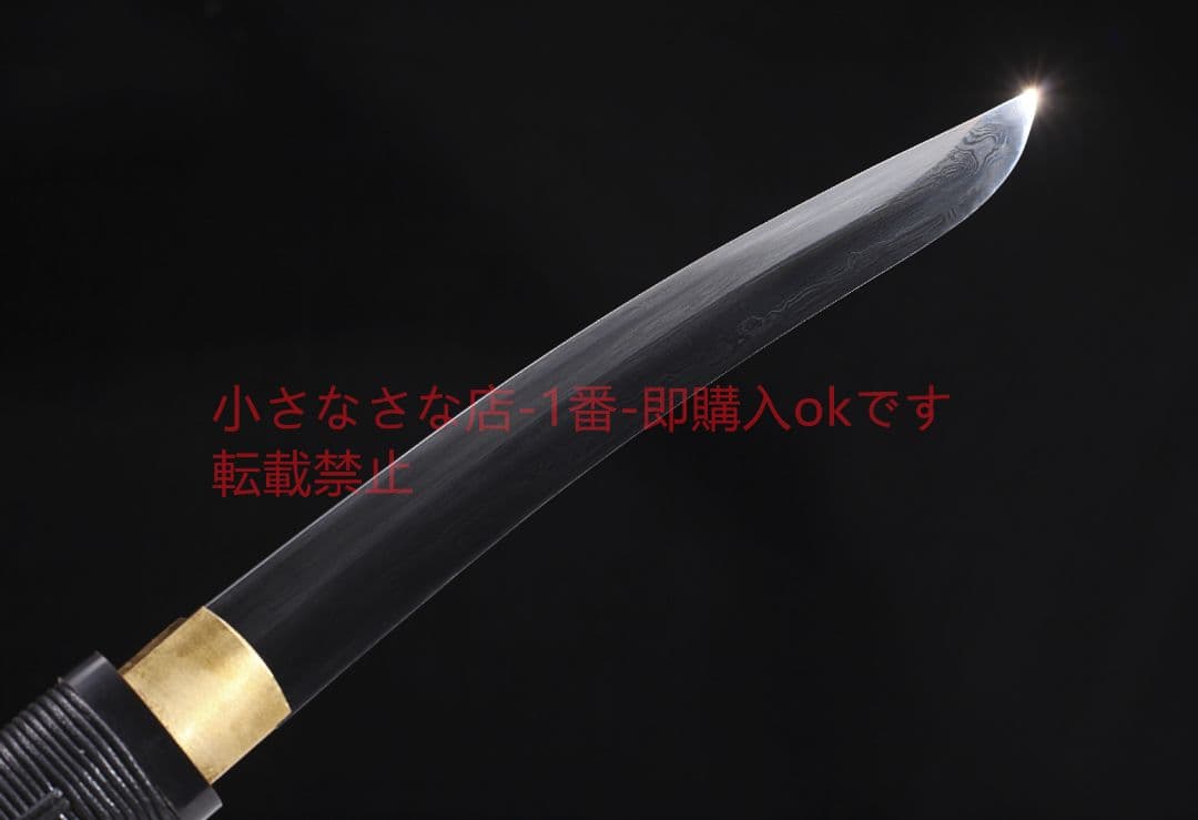 リングヘッド逆刃短刀唐横刀 古兵器 武具 刀装具 日本刀 模造刀 居合刀