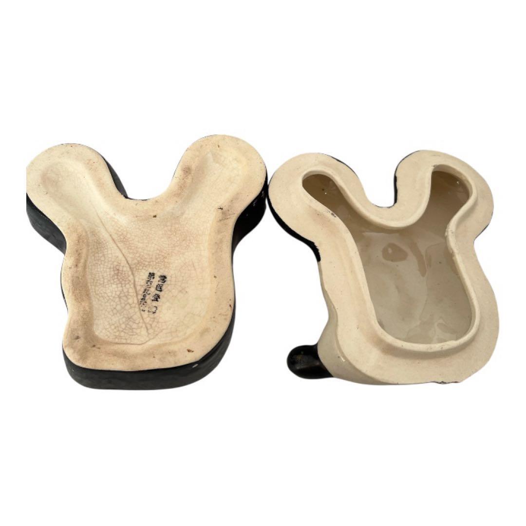 【ヴィンテージ】ミッキーマウス 小物入れ　　陶器