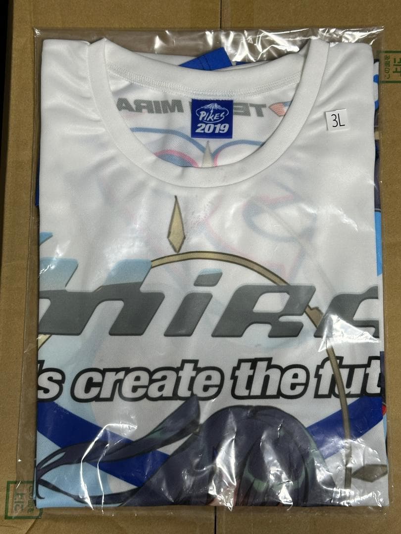 saitom氏デザイン韋駄天ちゃんTシャツ miraiスポンサー品【おまけ付】