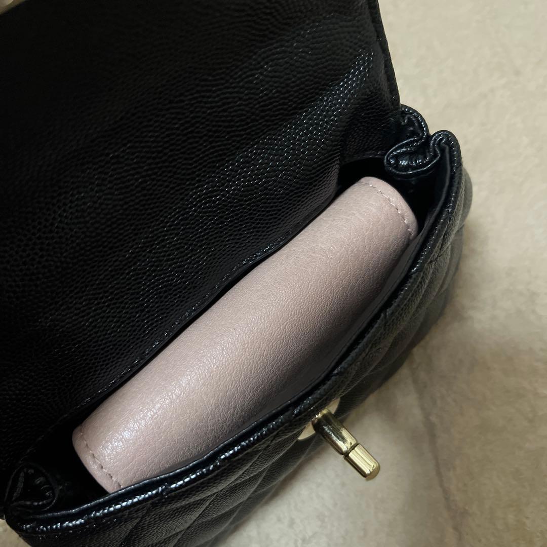 【限定値下げ】CHANEL ノベルティ ショルダーバッグ トップハンドルブラック