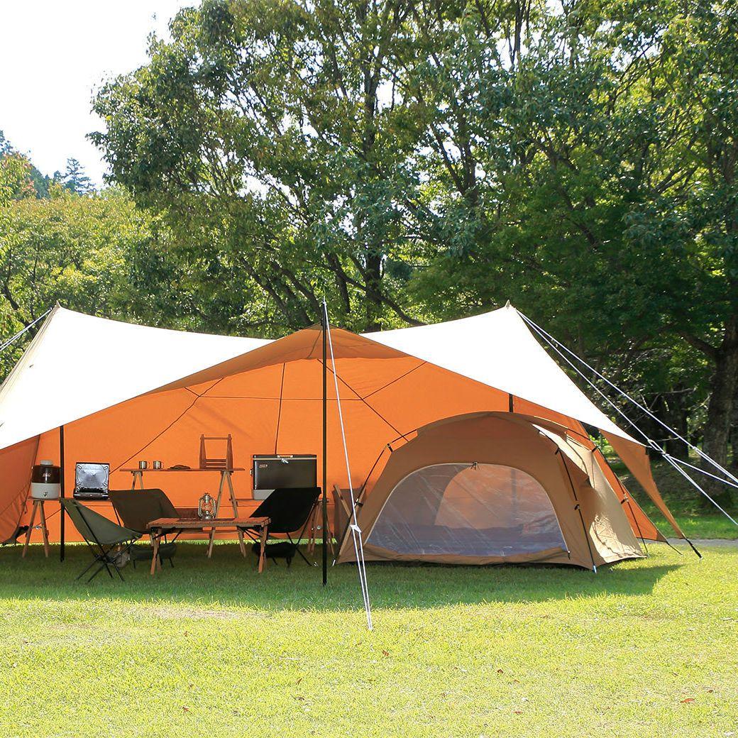 【 美品 1回使用 】ビジョンピークス TCルーテント カンガルー ソロ　デュオ