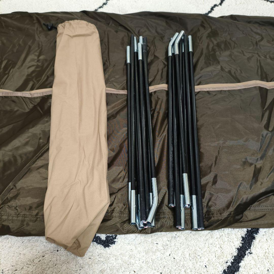 【 美品 1回使用 】ビジョンピークス TCルーテント カンガルー ソロ　デュオ