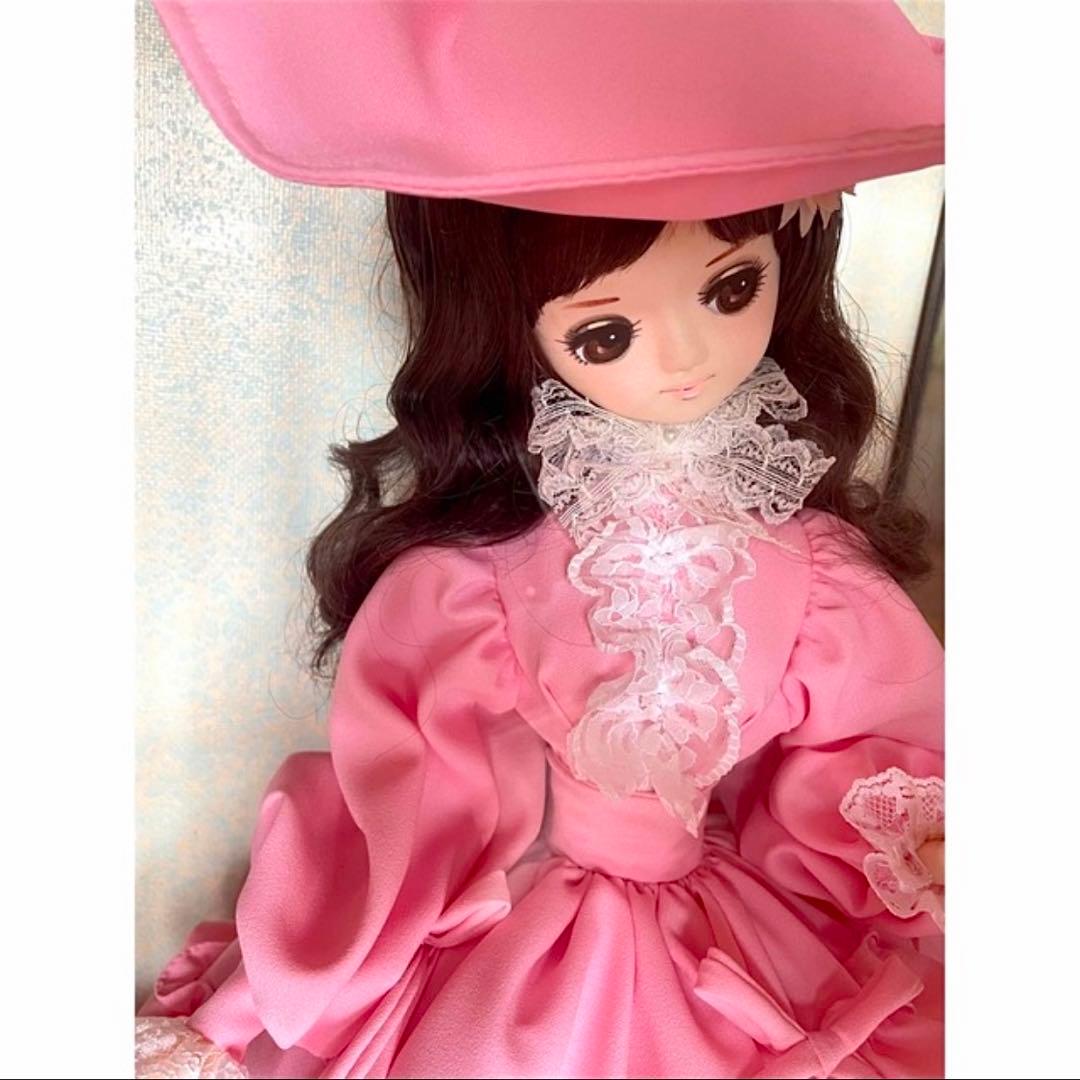 ●【美品】アンティーク フランス人形 専用クリアケース付 ドール マーガレット③