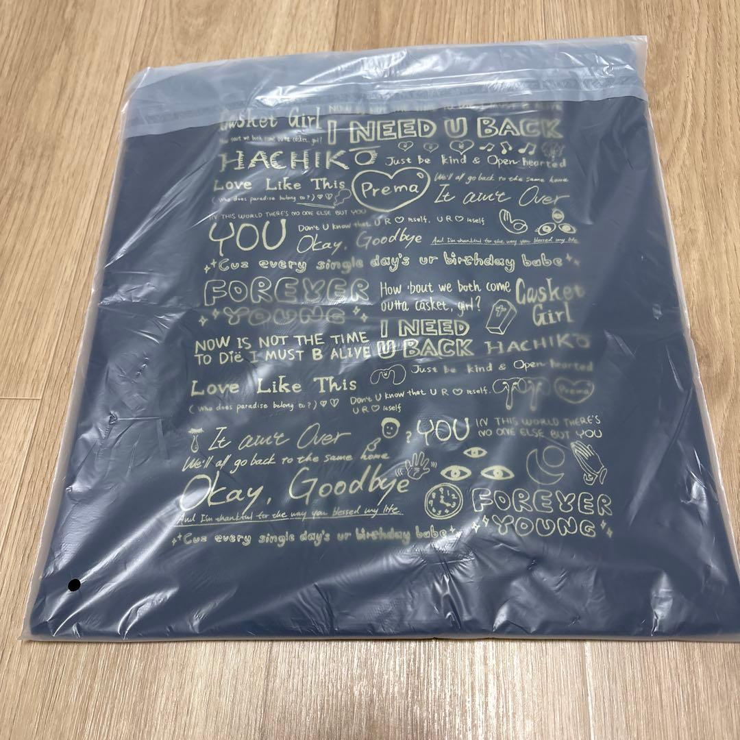 藤井風プレマトートバッグ黒