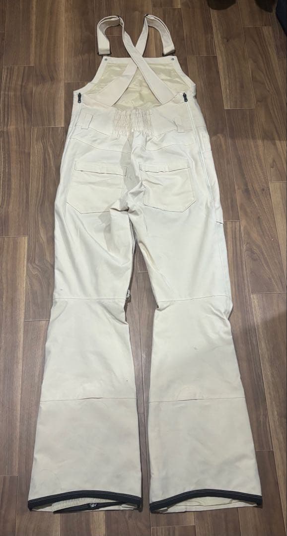 【BURTON】ビブパンツ M クリーム色