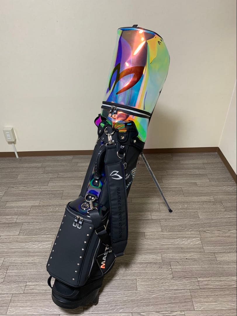 MASTER BUNNY EDITION キャディバッグ　フードカバー2種類付