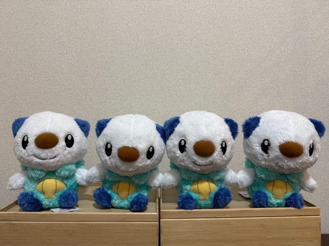 ポケモンぬいぐるみ ミジュマル4体セット