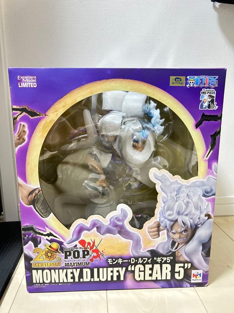 【新品同様品】P.O.P WA-MAXIMUM ニカ ルフィ ギア5 フィギュア