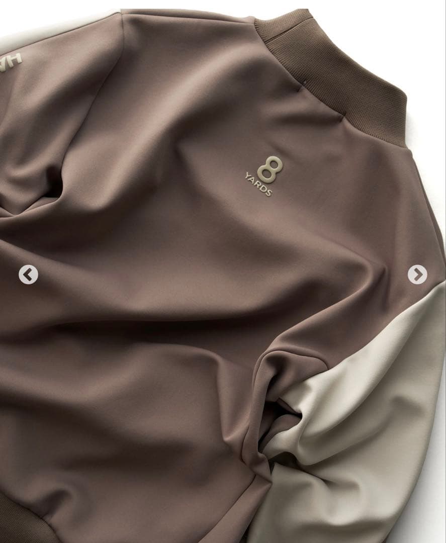 美品／ハチヤーズ裏起毛モックネック・プルオーバー／Mサイズ