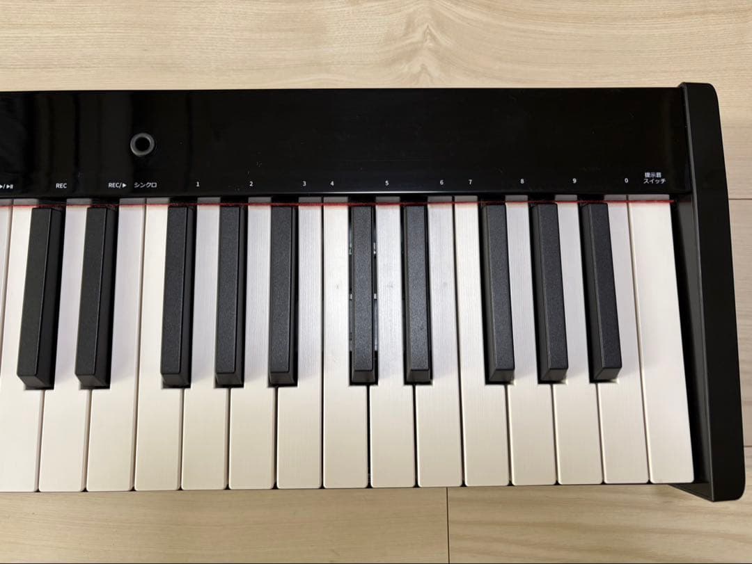 61鍵 電子ピアノ LEDディスプレイ　初心者向け