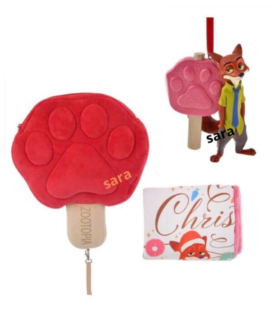 新品★ジュディ ニック　ブランケット オーナメント　クリスマス　ズートピア　完売