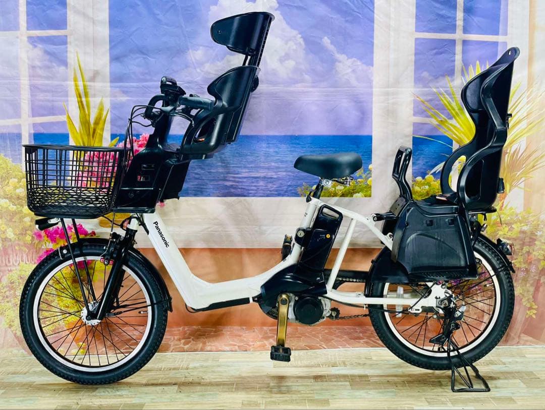王様アニーズ！大容量13AH⭐️子供乗せ電動アシスト自転車パナソニックY2884
