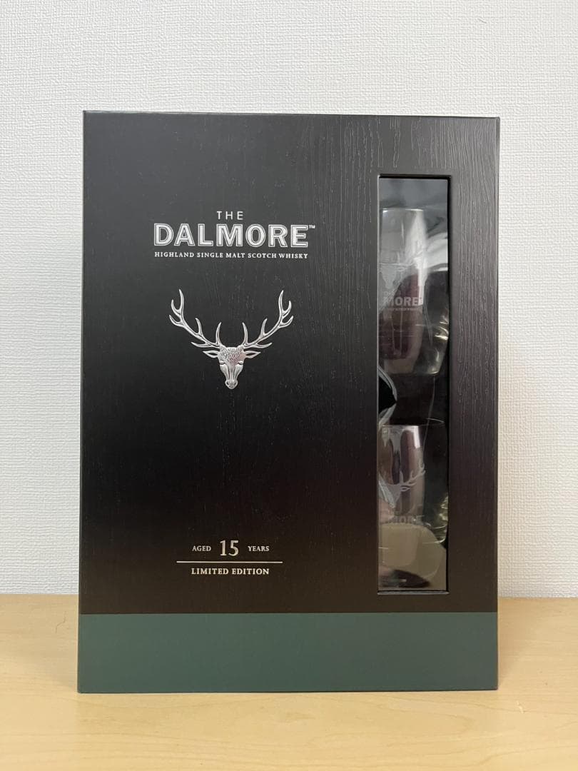 THE DALMORE 15年 限定版 グラス付きウイスキーセット