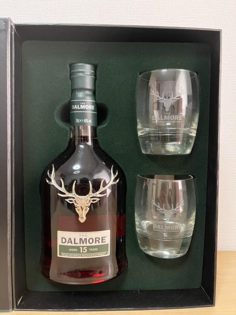 THE DALMORE 15年 限定版 グラス付きウイスキーセット