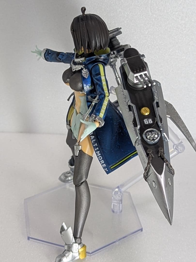 アズールレーン ボルチモア 重装版 プラモデル　全塗装　グッドスマイルアーツ