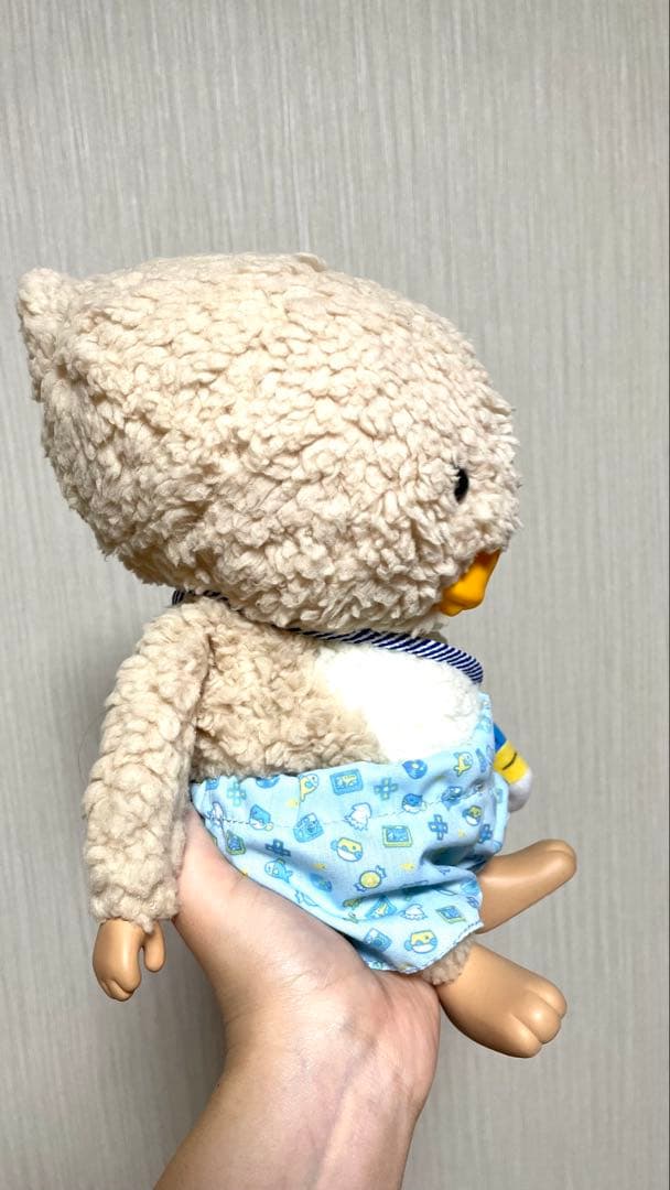 東京トガリ　1/1 おすわりぬいぐるみ　アクリルキーホルダー付き