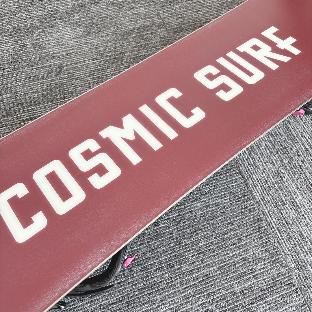 66美品❗️超豪華❗️コスミックサーフ レディース スノーボードセット★141cm