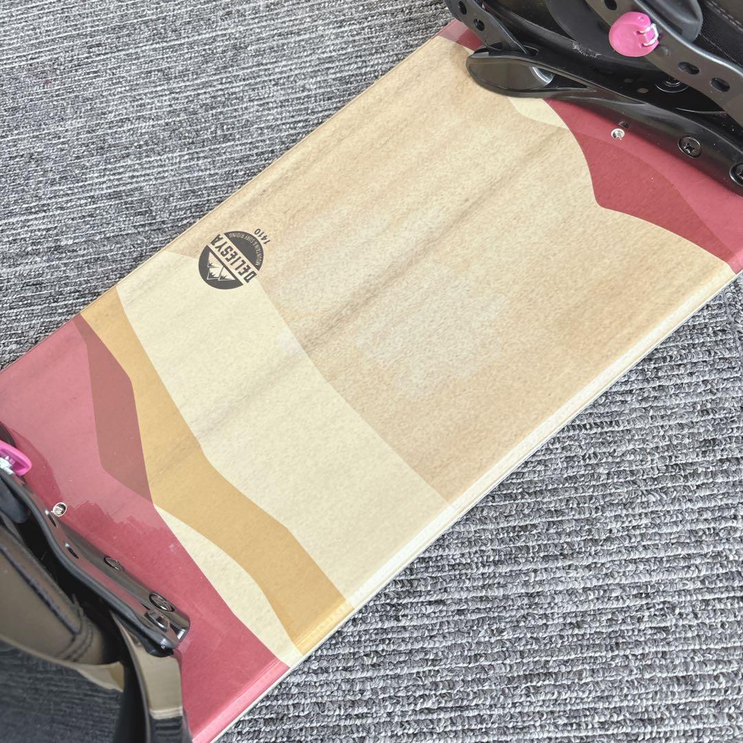 66美品❗️超豪華❗️コスミックサーフ レディース スノーボードセット★141cm