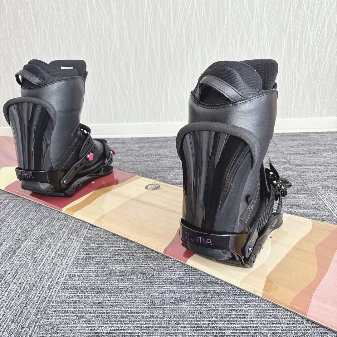 66美品❗️超豪華❗️コスミックサーフ レディース スノーボードセット★141cm