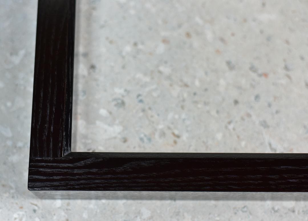 輪島塗、山口清次作真塗炉縁【極上品】　囲炉裏/お茶道具