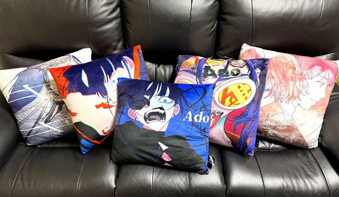 Ado ☆ 美品 スクエアクッション 5種 セット