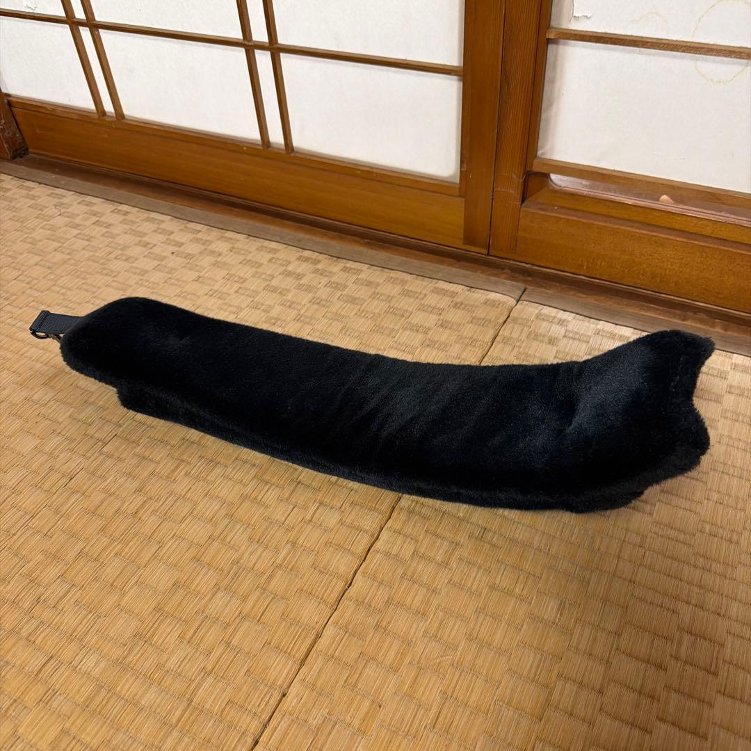 PEARLY GATES ブラックキャディバッグカバー、ショルダー単品